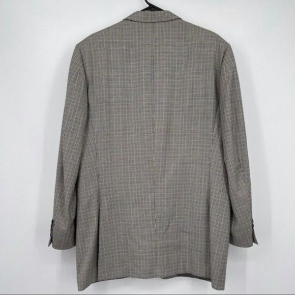 Burberry Tan Plaid Blazer - Picture 5 of 6